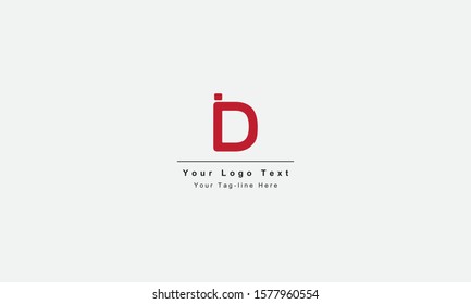 DI or ID letter logo. Unique attractive creative modern initial DI ID D I initial based letter icon logo