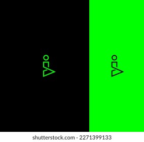 DI, ID, i Letter Logo Vector Template Abstract Monogram Symbol 