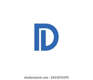 DI ID logo design vector template