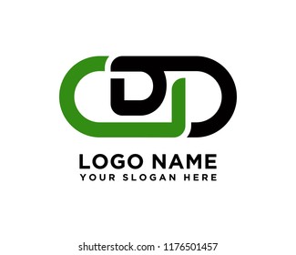 DI initial logo template vexctor