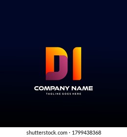 iLetter-Erstmalige Logo-Vektorgrafik mit buntem Logo für Medienunternehmen