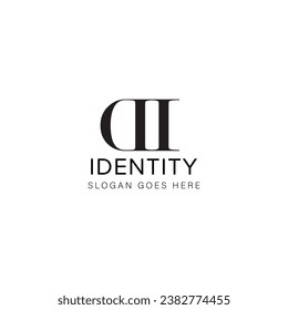 DI letter logo design on . DI creative initials letter logo concept. DI icon design. D I