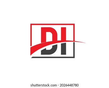 DI Letter Logo Design template