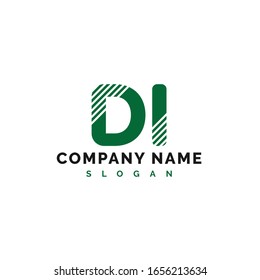 DI Letter Logo Design. DI letter logo Vector Illustration - Vector