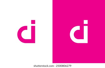 Di letter logo premium and unique logo vector logo