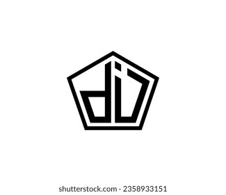 DI logo design vector template