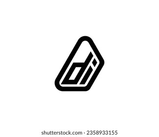DI logo design vector template