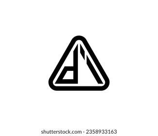 DI logo design vector template
