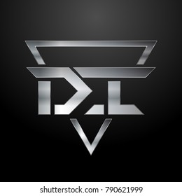 DI Logo, Monogram, Metal