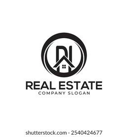 DI Real Estate Logo template