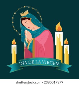 Dia de la Virgen de Guadalupe is a significant Mexican celebration honoring the Virgin of Guadalupe, a central figure in Mexican Catholicism.