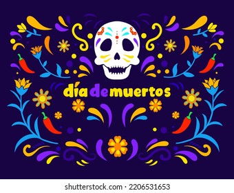 Dia DE Los muertos background