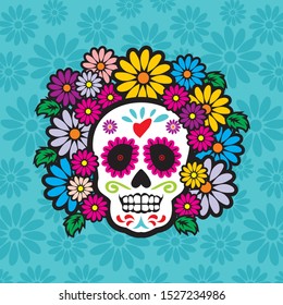 Dia De Los Muertos Day Dead Vector