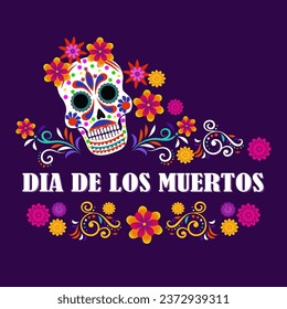 Dia de los Muertos, oder Day of the Dead, ist ein lebendiges mexikanisches Traditionsfestival.