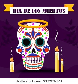 Dia de los Muertos, oder Day of the Dead, ist ein lebendiges mexikanisches Traditionsfestival.