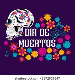 Dia de los Muertos, oder Day of the Dead, ist ein lebendiges mexikanisches Traditionsfestival.