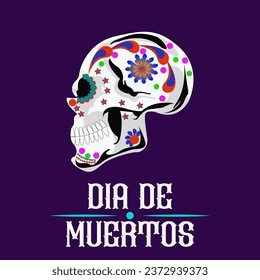 Dia de los Muertos, oder Day of the Dead, ist ein lebendiges mexikanisches Traditionsfestival.