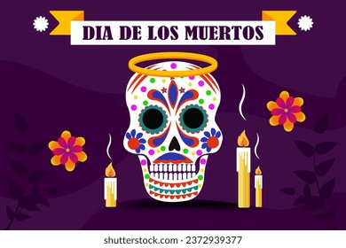 Dia de los Muertos, oder Day of the Dead, ist ein lebendiges mexikanisches Traditionsfestival.