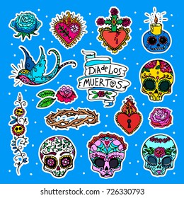 Dia de los Muertos / Day of the Dead stickers