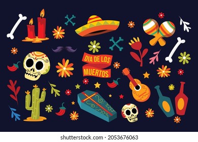 Dia De Los Muertos Design Asset