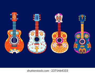 Dia De Los Muertos Guitar Object Design