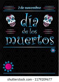 Dia de los Muertos Poster Template