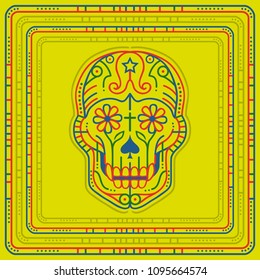 Dia De Los Muertos Skull