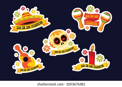 Dia De Los Muertos Sticker Pack