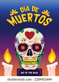 dia de muertos day of the dead invitation template