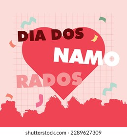 DIA DOS NAMO RADOS (VALENTINES DAY) DESIGN POSTER