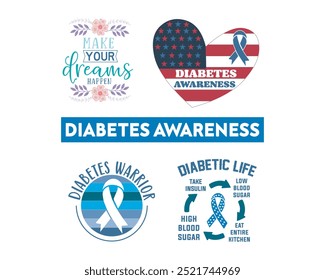 Diabetes Awareness I Wear Blue Para Diabetes Awareness Crush Tipo 1 Diabetes Luchamos Juntos Diabetes Warrior Noviembre Llevamos Blue Hope Faith Cure