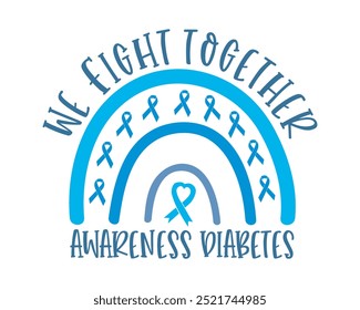 Diabetes Awareness I Wear Blue Para Diabetes Awareness Crush Tipo 1 Diabetes Luchamos Juntos Diabetes Warrior Noviembre Llevamos Blue Hope Faith Cure