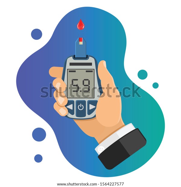 probador de sangre de diabetes de control libre