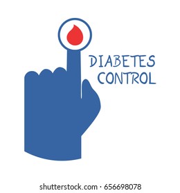 diabetes control symbol