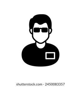 Icono del Educador de la Diabetes en Vector. Logotipo
