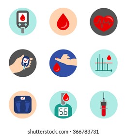 Diabetes Icon Vector