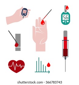 Diabetes Icon vector
