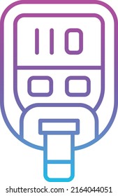 Diabetes Test vector icon. Can be used for printing, mobile and web applications.