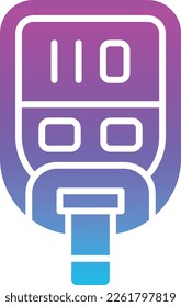 Diabetes Test vector icon. Can be used for printing, mobile and web applications.