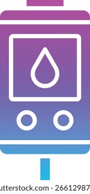 Icono de Vector de prueba de diabetes. Se puede utilizar para aplicaciones de impresión, móviles y de Web.