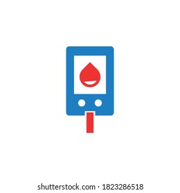 diabetes vector logo design template