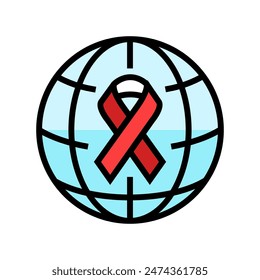 diabetes world day color icon vector. diabetes world day sign. isolated symbol illustration