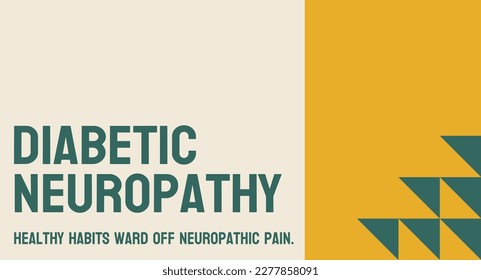 Diabetic Neuropathy: Nerve damage caused by diabetes.