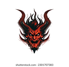 Diablo icon. Vector illustration desing.