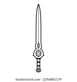 Diabolic Sword Icon for Logo and More