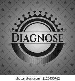 Diagnose black emblem