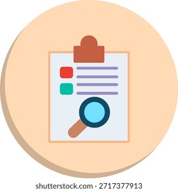 Symbol für flache Kreisform diagnostizieren