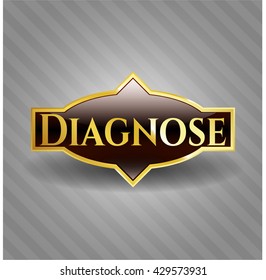 Diagnose gold shiny badge