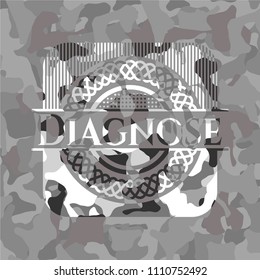  Diagnose grey camo emblem