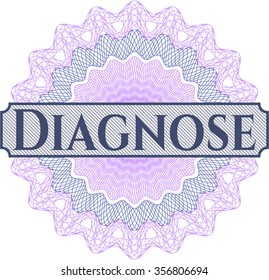 Diagnose linear rosette
